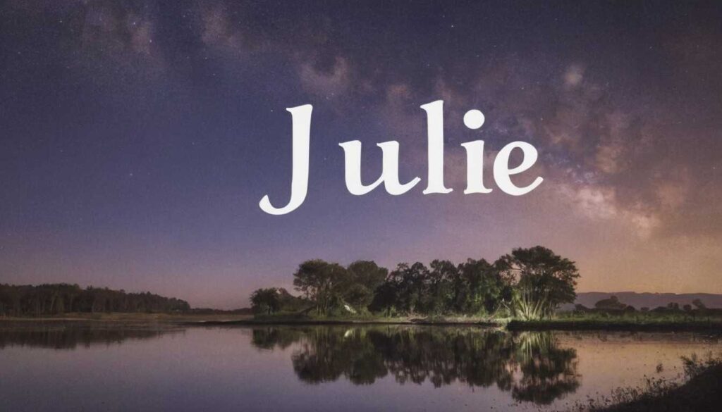 Spiritual Meaning of the Name Julie
