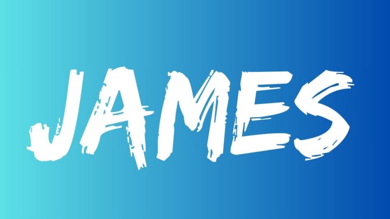 What is the Spiritual Meaning of the Name James?