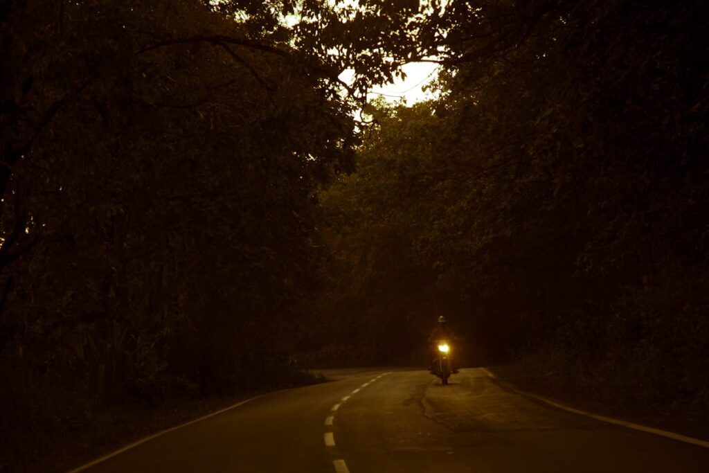Riding a Motorcycle in a Dream